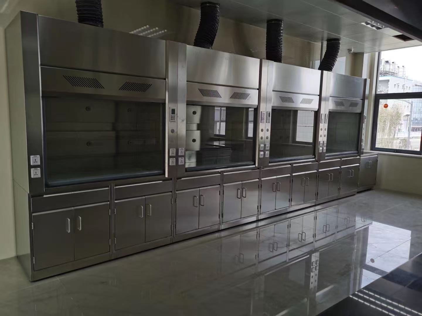 周口市PP通风柜不锈钢实验台 - 厂家